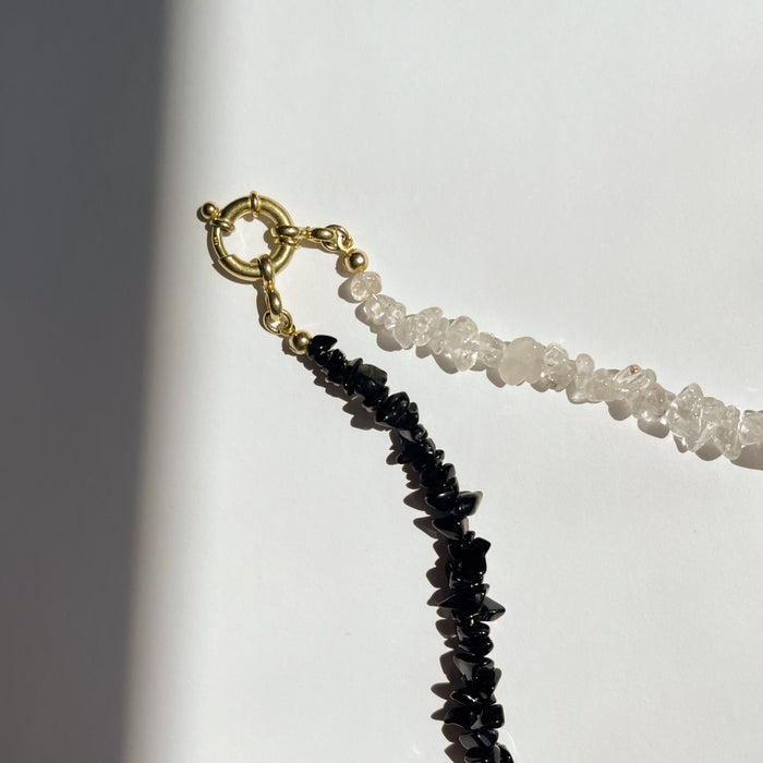 upcycled necklace Gaia
