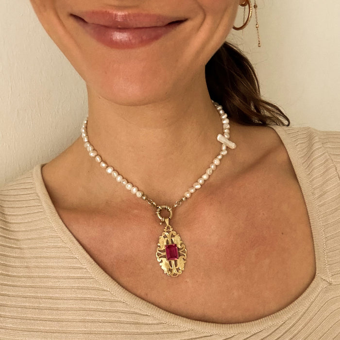 antique pendant Calista