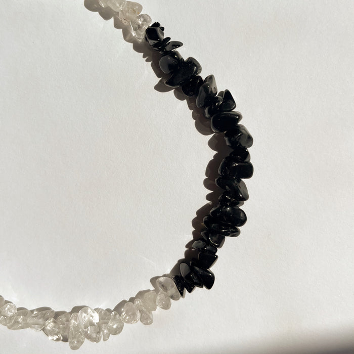 upcycled necklace Gaia