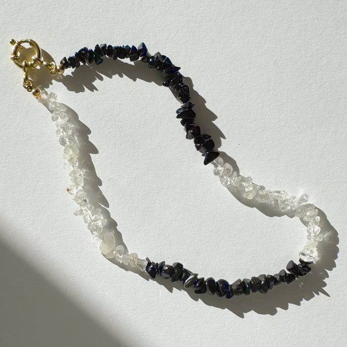 upcycled necklace Gaia