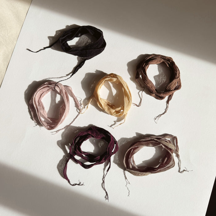 Crinkly Silk Strap