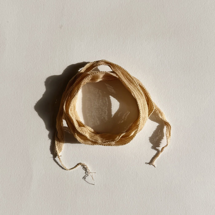 Crinkly Silk Strap