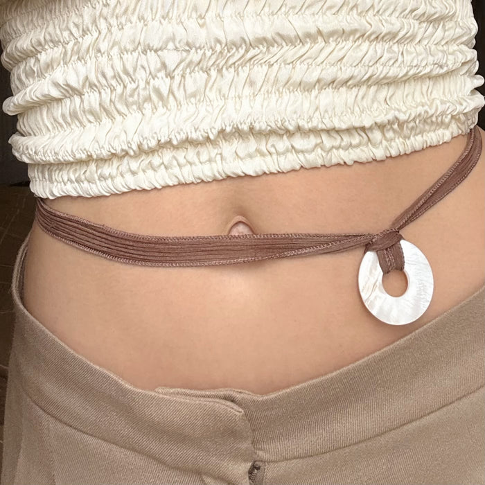 Crinkly Silk Strap
