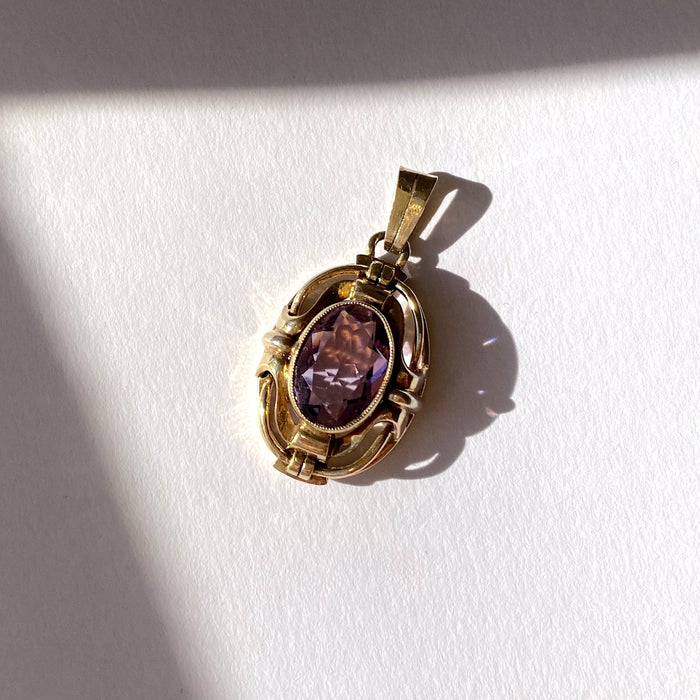 antique pendant Cato