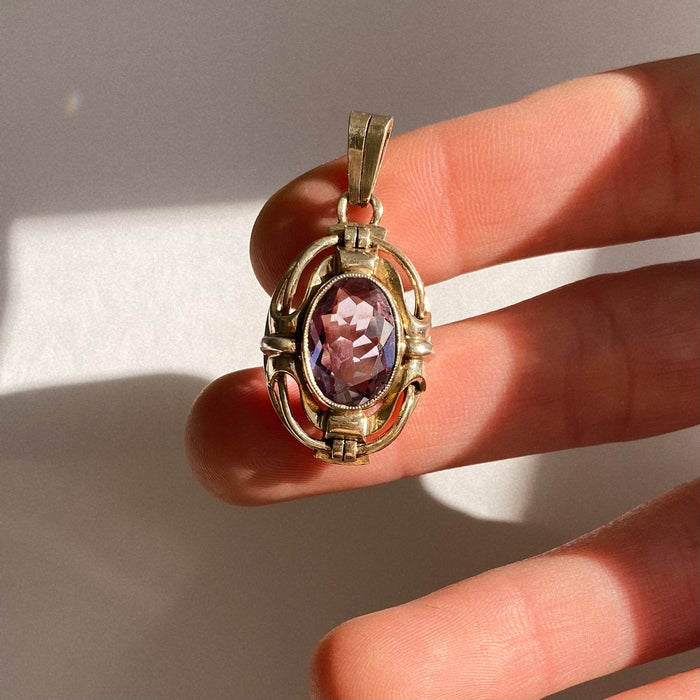 antique pendant Cato