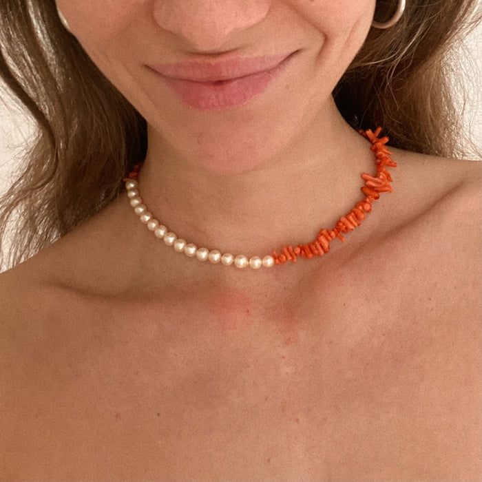upcycled necklace Korala