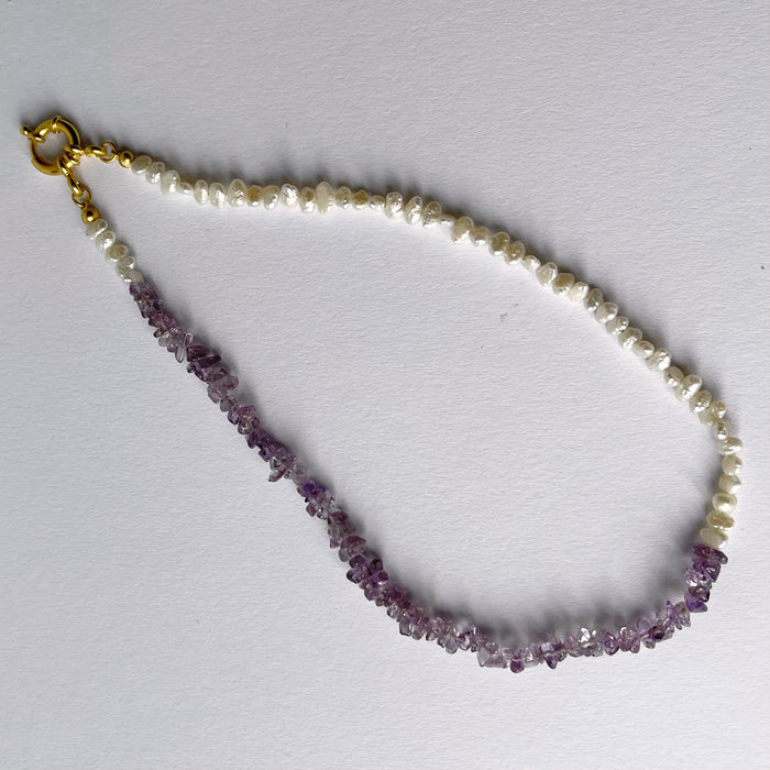 upcycled necklace Amela