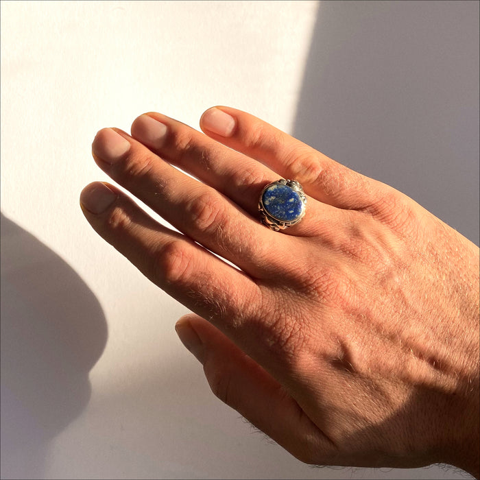 antique ring Odin