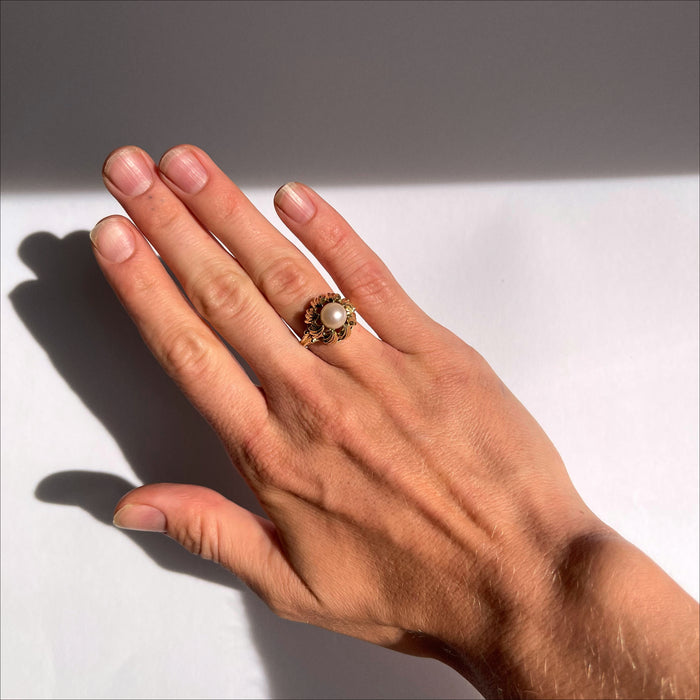 antique ring Lyra