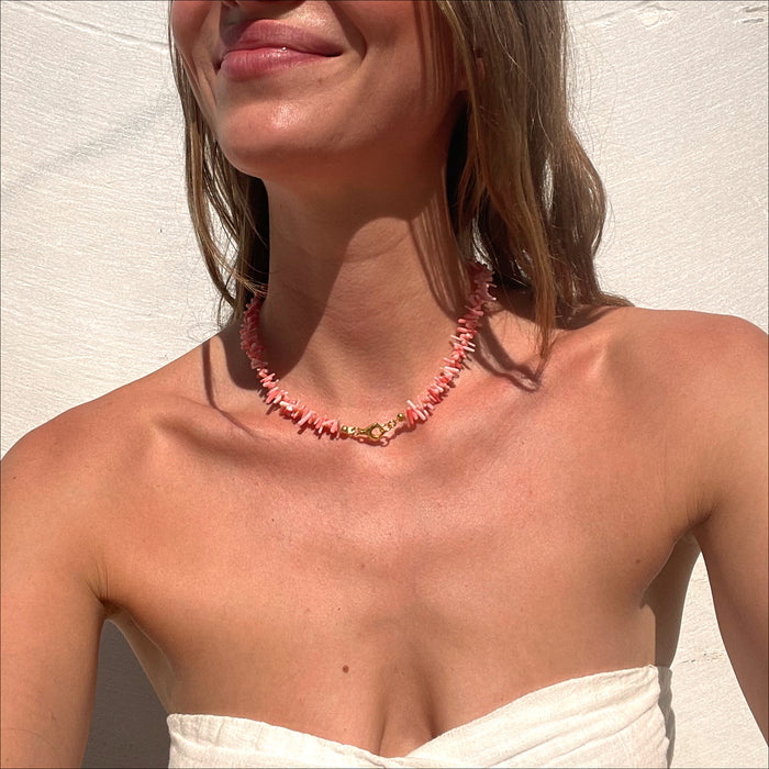 upcycled necklace Xeilia