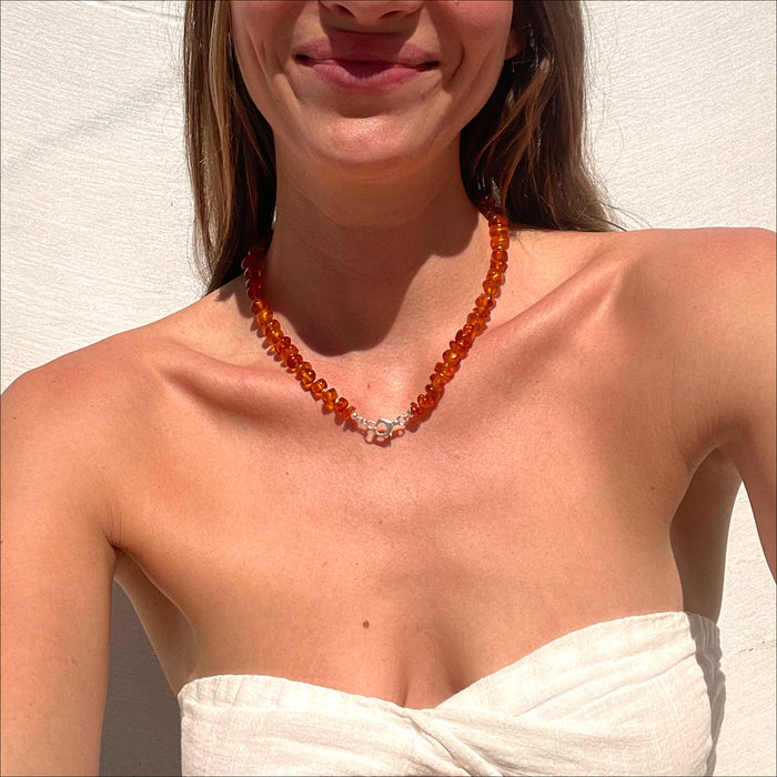 upcycled necklace Fia