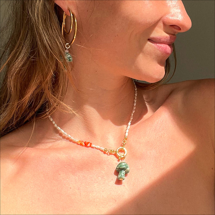 upcycled necklace Sofia