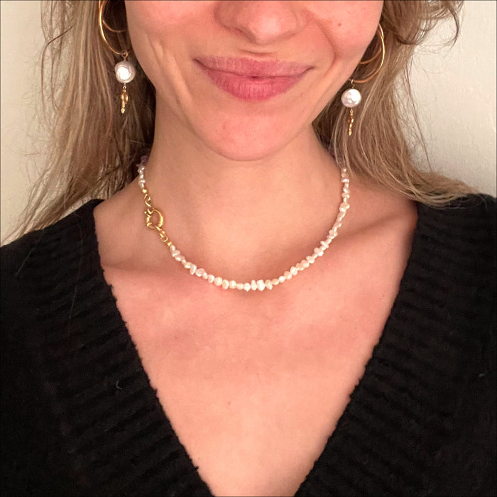 upcycled necklace Amela