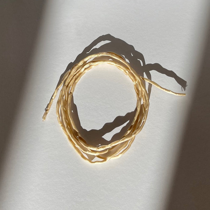 hand-dyed silk strap