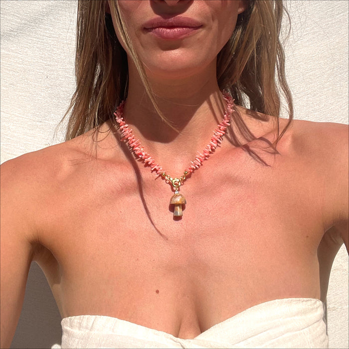 upcycled necklace Fara