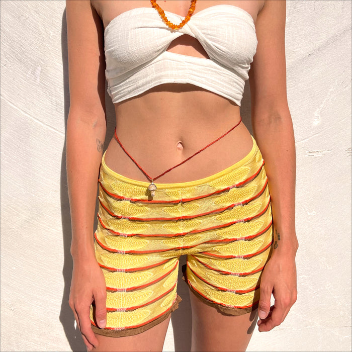 hand-dyed silk straps Siena
