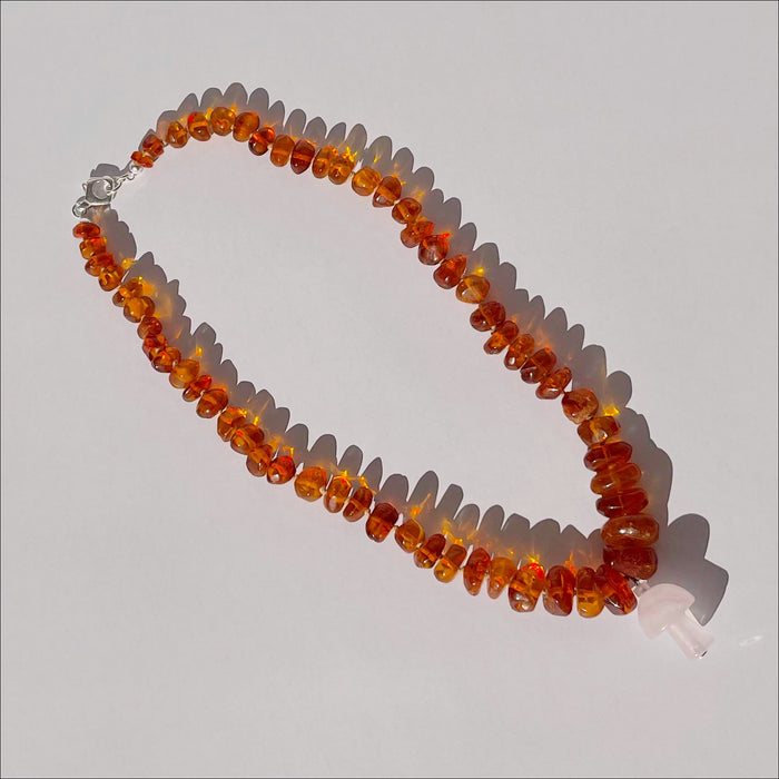 upcycled necklace Fia