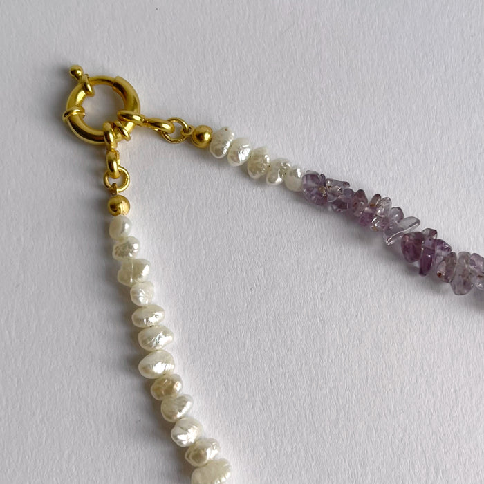 upcycled necklace Amela