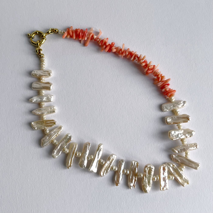upcycled necklace Camilia
