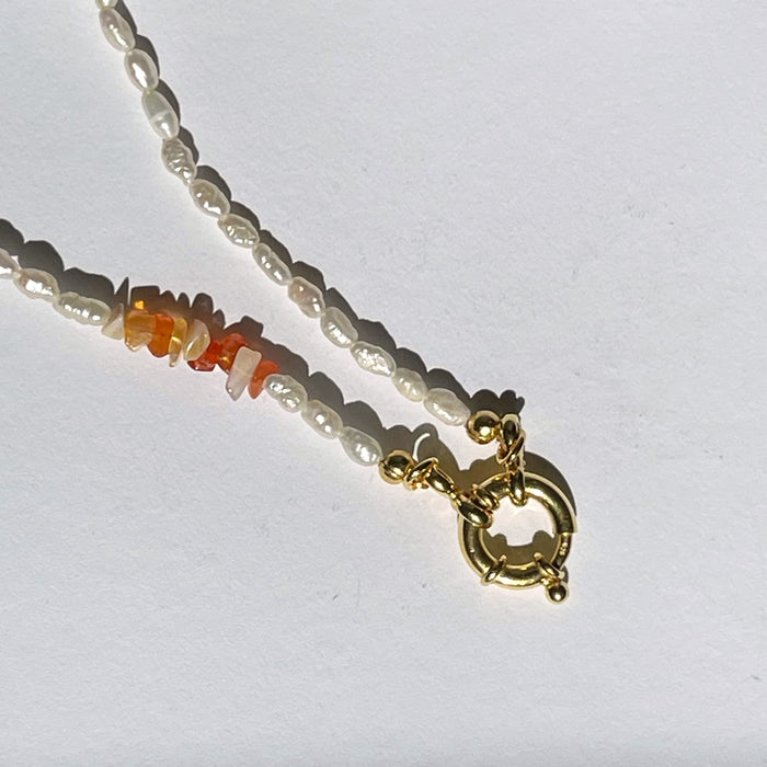 upcycled necklace Sofia