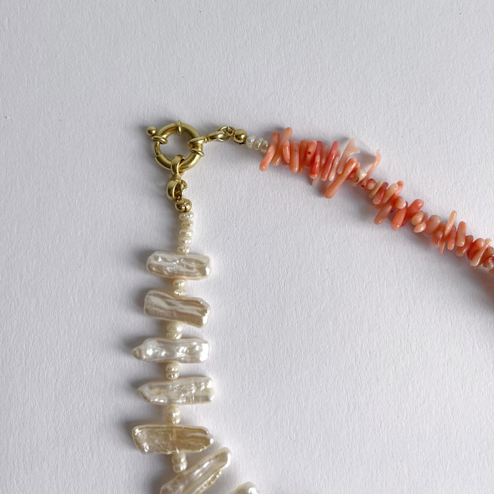 upcycled necklace Camilia