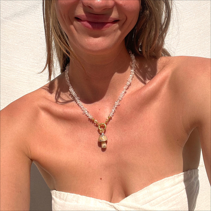 upcycled necklace Maia